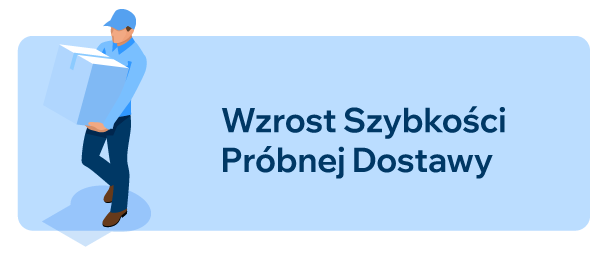 WZROST SZYBKOŚCI PRÓBNEJ DOSTAWY