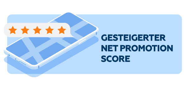 Gesteigerter Net Promotion Score