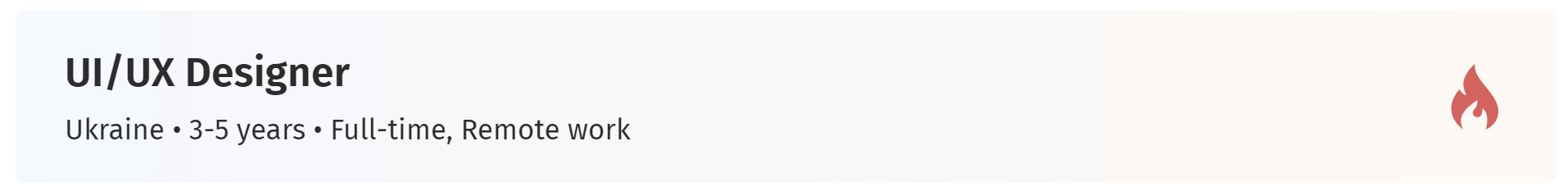 UX/UI Designer