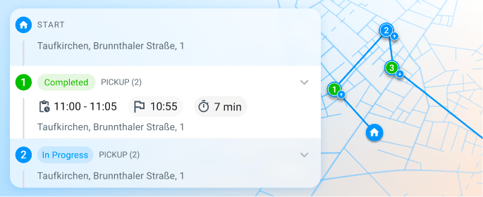 Delivery management